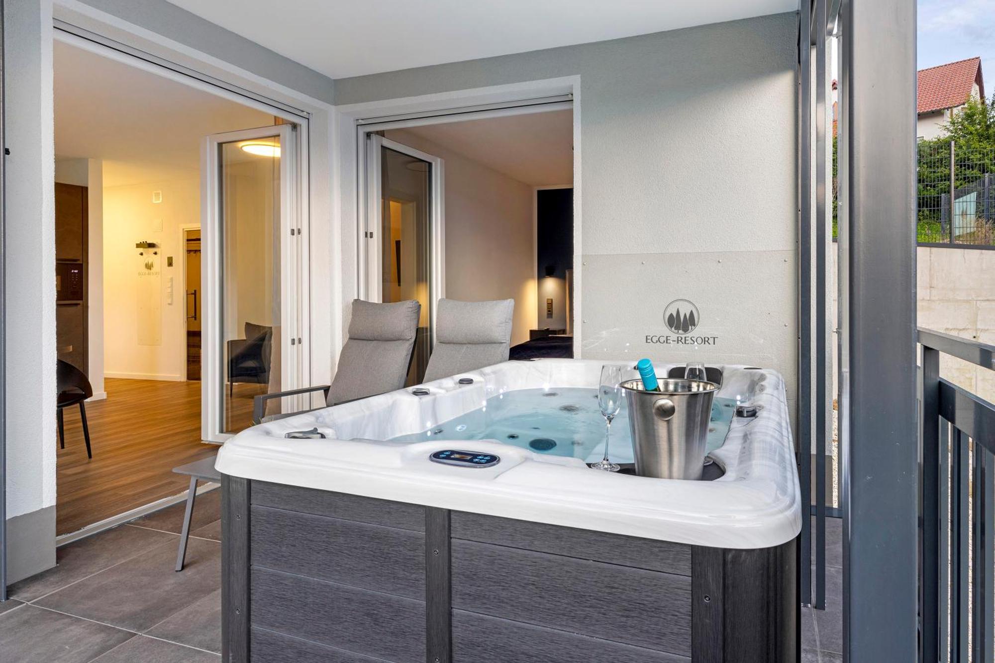 Egge Resort 7F Mit Whirpool U Sauna Altenbeken Exteriör bild
